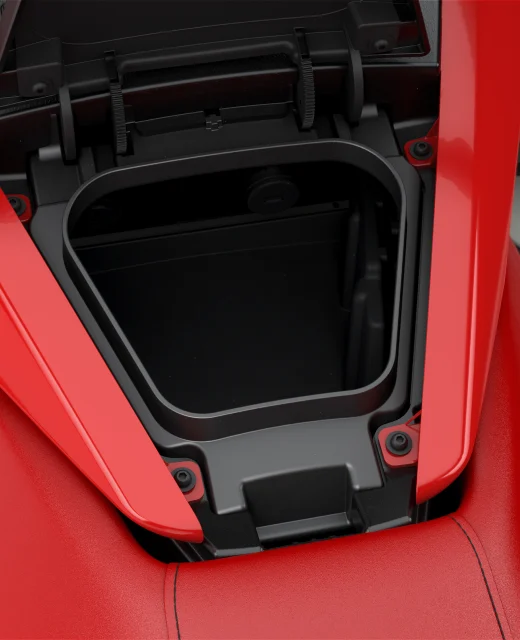 Compartimento porta-luvas do FX Cruiser SVHO